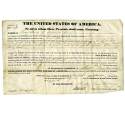 Martin Van Buren- Two Signatures No lot. [BR][BR]Important notice: