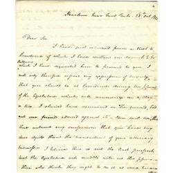 Cadwalleder D. Colden Autograph Letter Signed. Cadwallader D. Colden Autograph Letter Signed