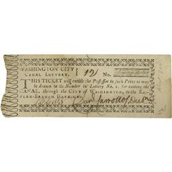 Daniel Carroll (1730-1796) Document Daniel Carroll (1730-1796) Partly-printed Document Signed, 