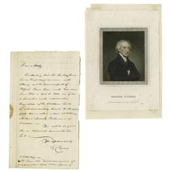 Declaration Signer George Clymer ALS Declaration Signer George Clymer Autograph Letter Signed