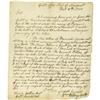 Image 1 : Declaration Signer William Ellery ALS. Declaration Signer William Ellery Autograph Letter Signed