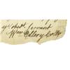 Image 2 : Declaration Signer William Ellery ALS. Declaration Signer William Ellery Autograph Letter Signed