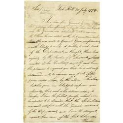 American Revolution Udney Hay, ALS (American Revolution) Udney Hay, American officer in the Revoluti