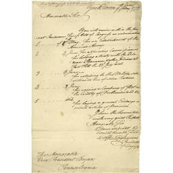 Henry Laurens (1724-1792) Autographed Letter Henry Laurens (1724-1792) diplomat and President of the