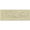 Image 3 : Declaration Signer Francis Lewis ADS Declaration Signer Francis Lewis Autograph Document Signed
