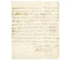 Image 2 : Robert Livingston Autograph Letter Signed . Robert Livingston Autograph Letter Signed
