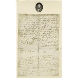 Lachlan McIntosh (1727-1806) Autograph Letter Lachlan McIntosh (1727-1806) American General in the R