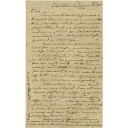 Rare Arthur Middleton Letter signed Outstanding Content and Rare Arthur Middleton Letter Describing 