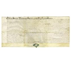 Pennsylvania Proprietors John & Thomas Penn Doc Pennsylvania Proprietors John and Thomas Penn Docume