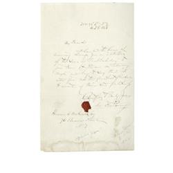 Commodore Matthew Perry Autograph Letter Signed Matthew C. Perry (1794-1858) American naval officer 