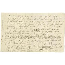 Declaration Signer Roger Sherman ADS Declaration Signer Roger Sherman Autograph Document Signed