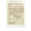 Image 1 : Jonathan B. Smith (1742-1812) Autograph Letter Jonathan B. Smith (1742-1812) Signer of the Articles 