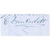 Image 2 : Commodore Cornelius Vanderbilt Rare Autograph "Commodore" Cornelius Vanderbilt Rare Autograph Letter