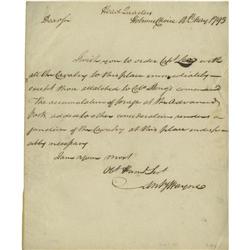 Mad Anthony Wayne sends for the Cavalry in Ind "Mad Anthony" Wayne sends for the Cavalry in Indian W