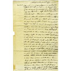 William Widgery 1789 Letter to Cong. Thatcher William Widgery 1789 Letter to Congressman Thatcher Co