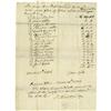 Image 1 : Declaration Signer Oliver Wolcott ADS Declaration Signer Oliver Wolcott Autograph Document Signed