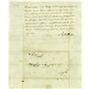 Image 2 : Declaration Signed George Wythe AES Declaration Signed George Wythe Autograph Endorsement Signed