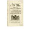 Image 1 : George II Document: Embargo on American exports (French and Indian War) Printed Document,