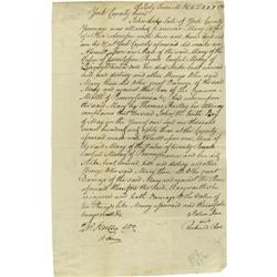 Continental Congress & Founding Fathers Lot Continental Congress & Founding Fathers Autograph Collec