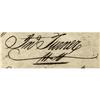 Image 2 : John Turner Autograph Letter Signed 1777 (American Revolution: The Fall of Philadelphia) John Turner