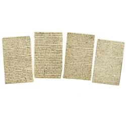 Collection Six Early American Manuscript Sermons Collection of Six Early American Manuscript Sermons