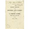 Image 1 : [West Point] The Official Register of Class of 1 [West Point] The Official Register of Class of 1841