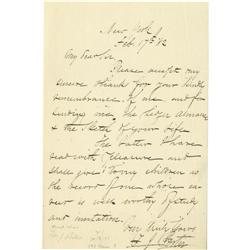 General Fitz John Porter Collection of Seven ALS General Fitz John Porter Collection of Seven Autogr