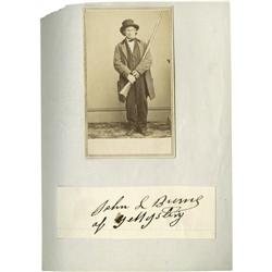 [Gettysburg] John L. Burns, the Only Civilian [Gettysburg] John L. Burns, the Only Civilian to Fight