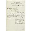 Image 1 : Joseph Holt: A War Letter of the Union Signed Joseph Holt: A War-Date Letter of the Union Judge Advo