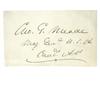 George Meade Signature. George Meade Signature.