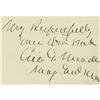 Image 2 : George Meade Autograph Letter Signed 1867 General George Meade Autograph Letter Signed