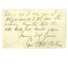 Image 2 : George B. McClellan- Two Autographed Items George B. McClellan - Two Autographed Items.