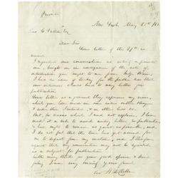 George B. McClellan SIgnature. McClellan: