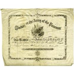 Philip Henry Sheridan: Ornate Society of the Arm Philip Henry Sheridan: Ornate Society of the Army o