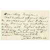 Image 1 : Lew Wallace: 2 Autograph Letters A twofer, for y Lew Wallace: 2 Autograph Letters