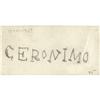 Image 1 : Legendary Apache Indian Chief Geronimo Signature Legendary Apache Indian Chief Geronimo Bold Signatu