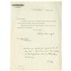 Image 1 : Andrew Carnegie Typed Letter Signed.  Andrew Carnegie Typed Letter Signed 