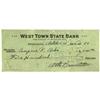 Image 1 : Eugene V. Debs Pair of Checks Signed.  Eugene V. Debs Pair of Checks Signed 