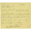 Image 1 : Thomas Edison Note Signed: "OK Thos. A. Edison." Thomas Edison Note Signed