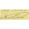 Image 2 : Thomas Edison Note Signed: "OK Thos. A. Edison." Thomas Edison Note Signed