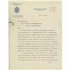 Image 1 : Noteworthy 1918 Letter from Robert Lansing 1918 Noteworthy 1918 Letter from Secretary of State Rober