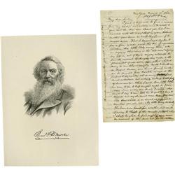 Samuel F.B. Morse Autograph Letter Signed. Samuel F.B. Morse Autograph Letter Signed