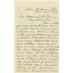 E. Kirby Smith Autograph Letter Signed E. Kirby Smith Autograph Letter Signed