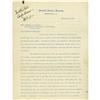Image 1 : John W. Weeks: 2 Good Signed Content Letters John W. Weeks: 2 Good Content Letters, as Senator and a