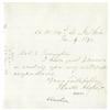 Image 3 : Horatio Alger Jr. Rare Autograph Letters Signed Horatio Alger Jr. Rare Autograph Letters Signed.