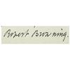 Image 2 : Robert Browning Autograph Letter Signed.  Robert Browning Autograph Letter Signed 