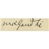 Image 2 : Mohandas K. Gandhi, Signature. Mohandas K. Gandhi, (1869-1948), leader of the Indian independence mo