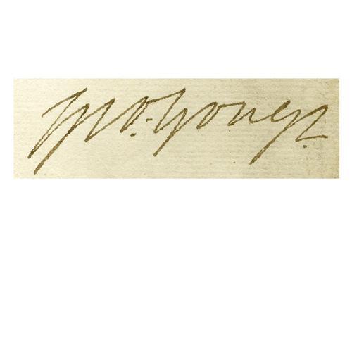 George III Document Signed: 