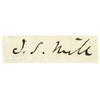 Image 4 : John Stuart Mill Autograph Letter Signed.  John Stuart Mill Autograph Letter Signed 