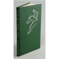 William Faulkner Signed: Notes On A Horsethief William Faulkner Signed First: [I]Notes On A Horsethi